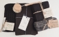 Preview: Solwang Reinigungstücher gestrickt, schwarz 3 Stück