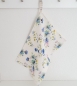Preview: Leinen Küchentuch Kornblumen blau, 45 x 65 cm