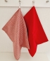 Preview: Leinen Geschirrtuch Rot, 45 x 65 cm - Linen Tales