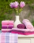 Preview: Solwang Abwaschlappen gestrickt, rosa pink 3 Stück