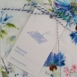 Mobile Preview: Leinen Tischset Kornblumen blau, 45 x 35 cm - Linen Tales