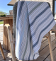 Preview: Solwang Geschirrtuch rustikales Blau 50 x 70 cm, 3er Set