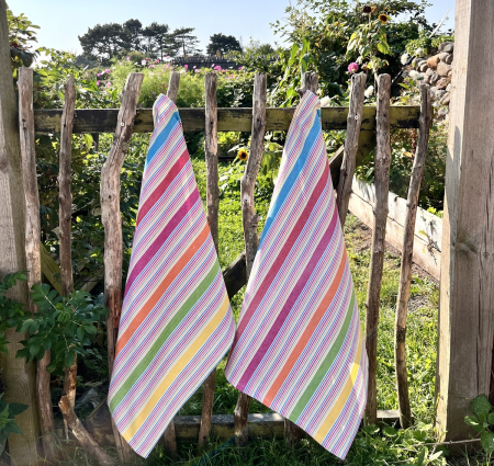 Solwang Geschirrtuch Multi Farben 50 x 70 cm, 3er Set