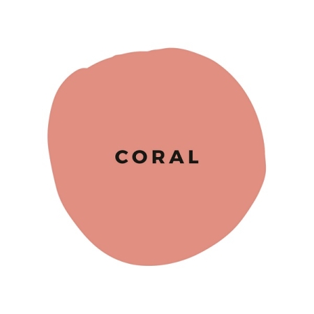 Kreidefarbe Coral