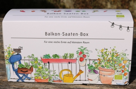 Culinaris Balkon-Saaten-Box, BIO 9er Set