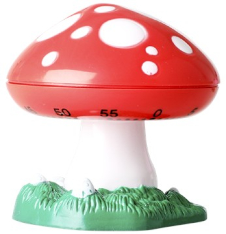 Rice Küchen Timer Pilz, Rot