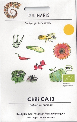 Culinaris Chili gelb CA13 Saatgut