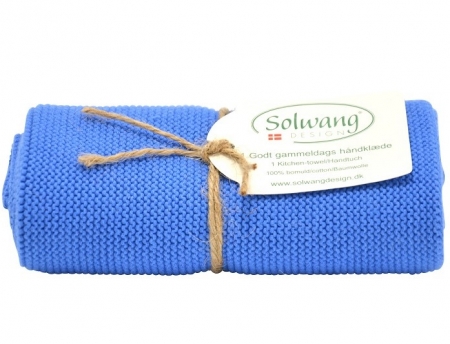 Solwang Handtuch medium blau 32 x 47 cm
