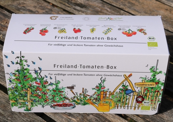 Culinaris Freiland-Tomaten-Box, BIO 8er Set