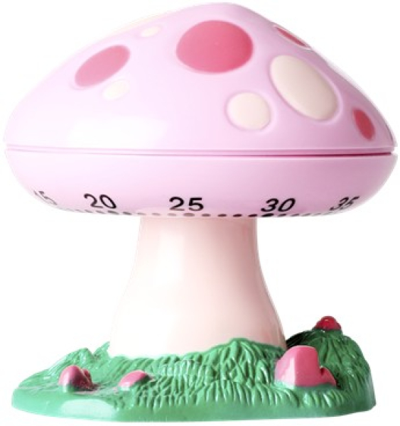 Rice Küchen Timer Pilz, Rosa