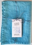 Leinen Geschirrtuch Türkis, 40 x 65 cm - Linen Tales