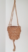 Makramee Blumenampel Jute, 90cm